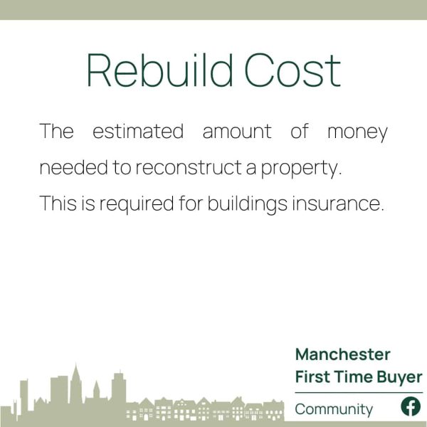 Rebuild cost - Mortgage Definitions