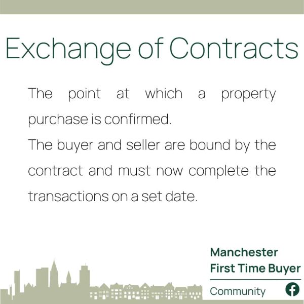 Exchange of contracts - Mortgage Definitions