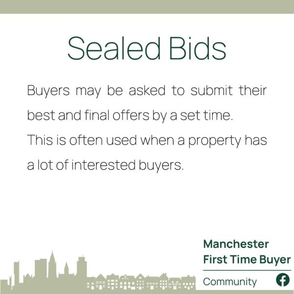 Sealed bids - Mortgage Definitions