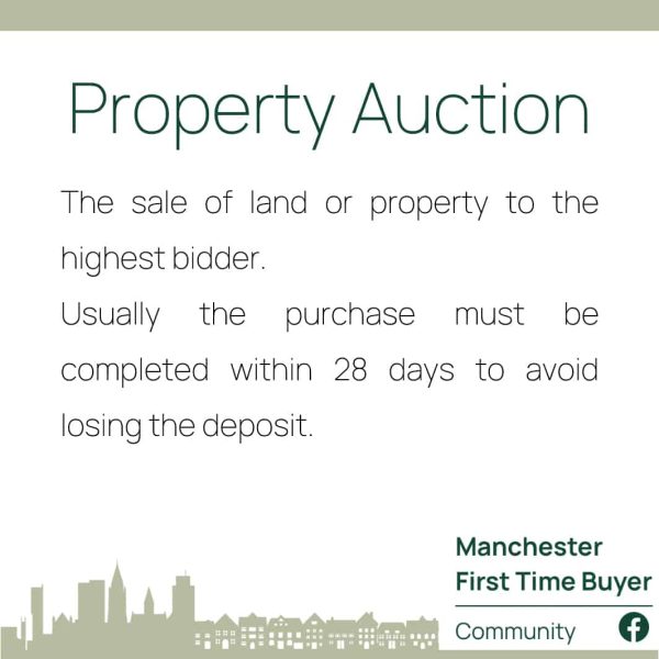 Property auction - Mortgage Definitions