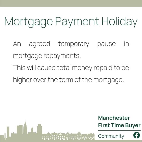 Mortgage payment holiday - Mortgage Definitions